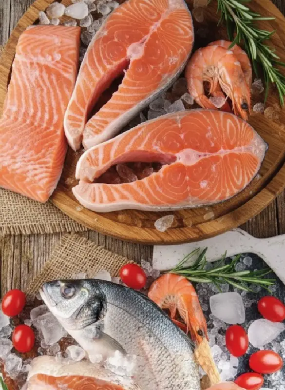Mariscos frescos en Tulsa disponibles en Supermercado La Cosecha