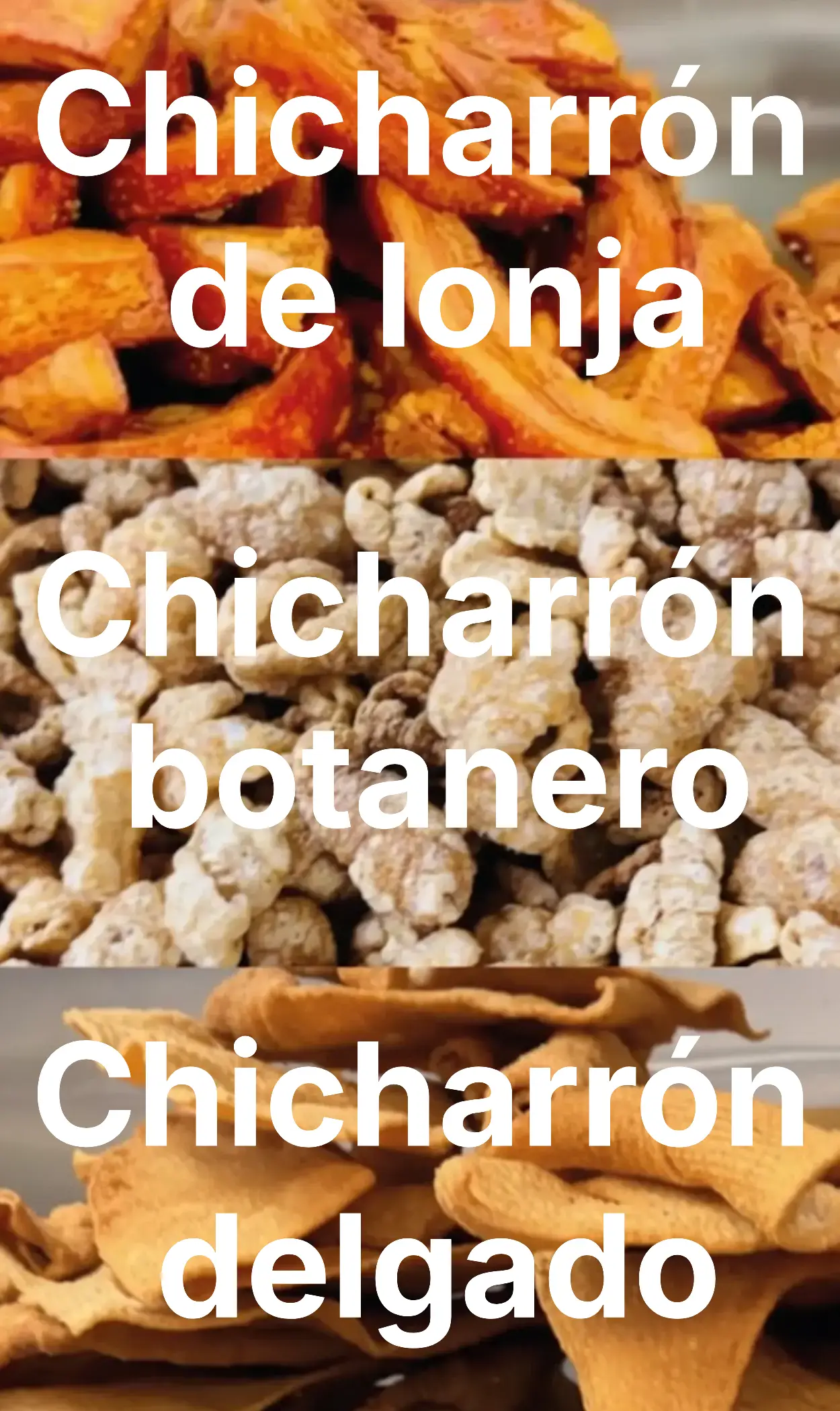 Chicharrón de lonja, botanero y delgado en la Cosecha en Tulsa